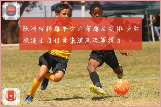 欧洲杯转播平台公布播放安排 分时段播出与付费渠道及观赛提示